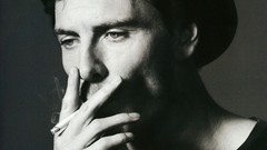 Men grayscale Actors Cigarettes