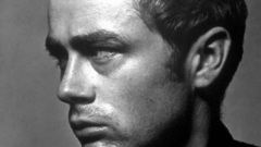 Men grayscale James Dean