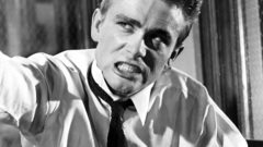 Men grayscale James Dean