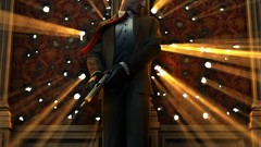 Men Guns bald bullet holes pistols Hitman: Blood Money hitman 