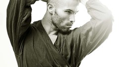 Men male models muscular Andrew Skelton