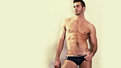 Men male models muscular Justin Clynes