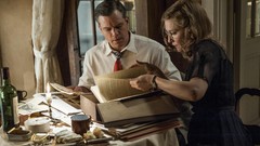 Men matt damon cate blanchett still The Monuments Men