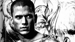 Men prison break wentworth miller grayscale