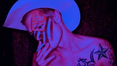 Men smoking tattoos cowboy hats Sean P. Watters 4th of July