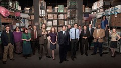 Men The Office American Flag series steve carell Ed Helms TV 