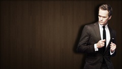 Men tie How I Met Your Mother suit suit up