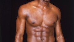 Men usher singers sweaty