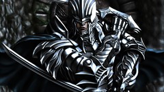 Men Warriors Sabre helmets fantasy art