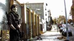 Men weapons cityscapes Anonymous P90 P90 Assault Rifle