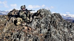 Men weapons Guns soldiers military m4a1 Afghanistan ACOG 