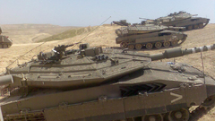 Merkava tanks