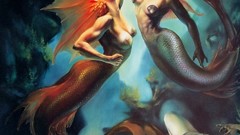 Mermaids drawings Julie Bell