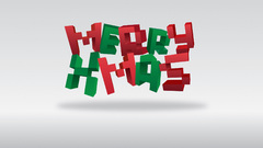 Merry xmas minecraft Style
