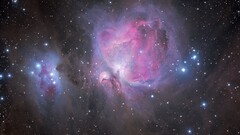 messier 42 Orion nebula Space Stars cgi space art