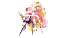Metaknight kirby Pikachu princess