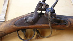 Metal mechanism front rifle musket