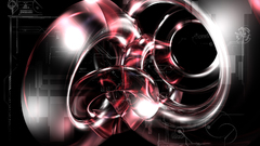 Metallic monument abstract