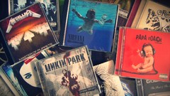 Metallica rocks linkin park nirvana papa roach album covers 