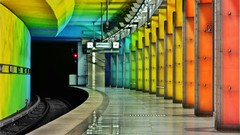 Metro germany Munich subway metro station Candidplatz