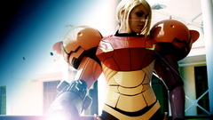 Metroid cosplay samus aran