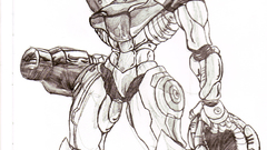 Metroid woman samus aran