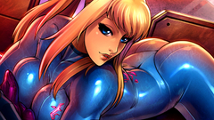 Metroid zero suit samus