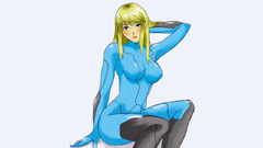 Metroid zero suit samus