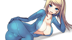 Metroid zero suit samus