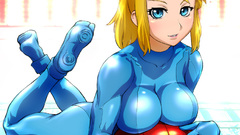Metroid zero suit samus