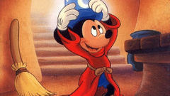 Mickey mouse magician