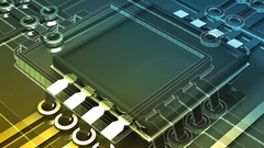 Micro chip microchip artwork