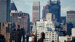 Mid town skyline high