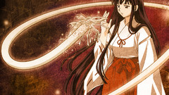 Miko detached sleeves Anime