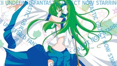 Miko green hair yellow