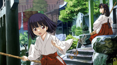 Miko Japanese clothes naruko