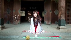 Miko shrine maiden outfit