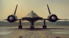 Military airplanes Lockheed SR-71