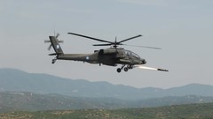Military Boeing apache rockets rocket launcher ah-64 apache 