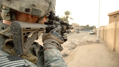 Military combat infantry US