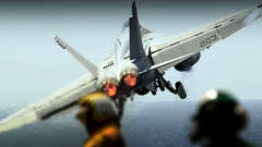 military McDonnell Douglas F/A-18 Hornet military aircraft