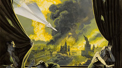 Military Moscow missiles artwork