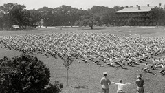 Military old photography exercise