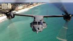 Military planes V-22 Osprey