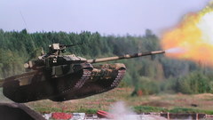 Military tanks Stunt T-90