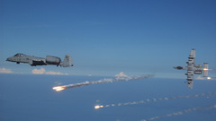 Military vehicles flares A-10