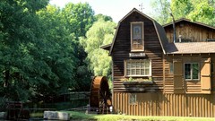 Mill Michigan Mills waterwheel