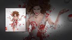 Milla Jovovich Calendar December campari