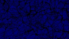 Mind maze blue abstract