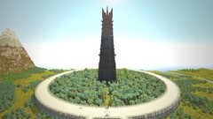 Minecraft the lord of the rings video games Isengard Orthanc
